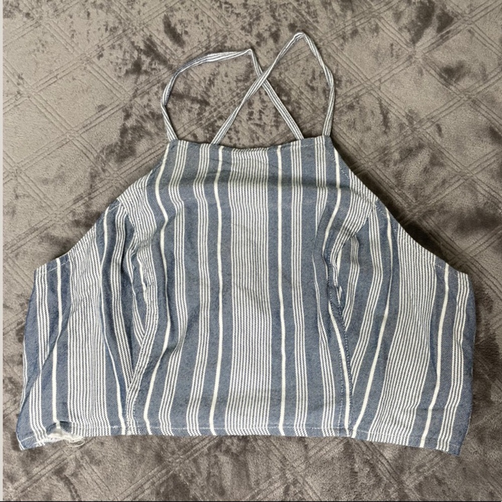 American Eagle Halter Crop Top